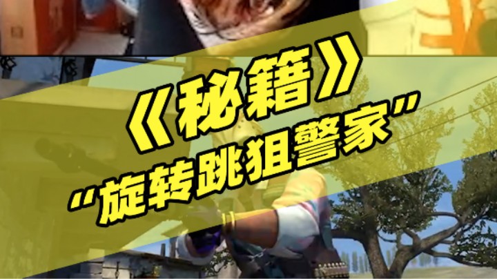 我这里有一本秘籍“旋转跳狙警家”