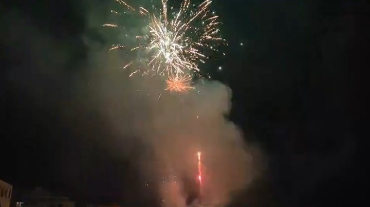 元宵的烟花汇演9