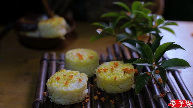 我在斗鱼看李子柒liziqi直播美食