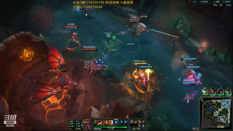 【2022-02-18 16点场】douyu小焕：艾欧尼亚1356上1500