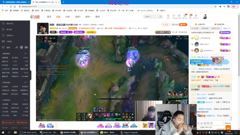 【2022-02-18 17点场】暗夜猎手光头强：第一vn：峡谷之巅上等马