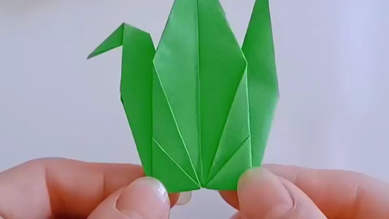 教你折千纸鹤
