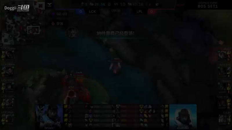 2021LOL手游季前交流赛LPLvsLCK G1 刀妹二连破 中门大开