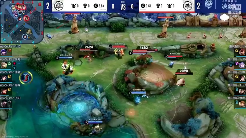 【2022-02-18 22点场】自小语：estVS狼队 啊啊啊啊啊啊啊