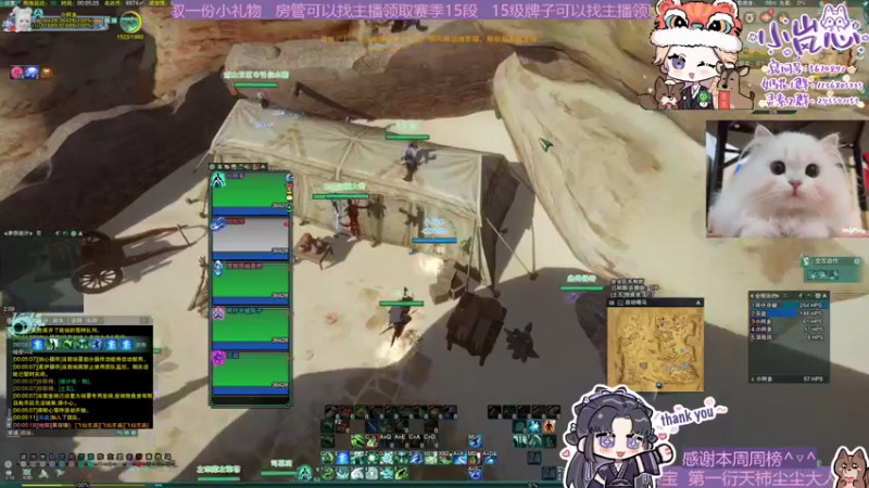 【2022-02-13 00点场】小岚点心：灵素奶花竞技场视角