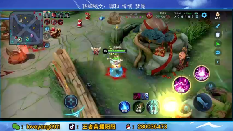 【2022-02-16 10点场】阳阳Yc：最强貂蝉 上荣耀教学