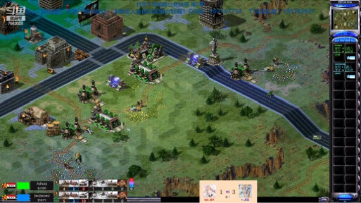 红警2原版擂台竞技场 第5季 阿秀 vs 窝窝 新图测试 皓夜风赞助（2）