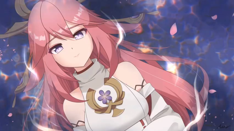 【原神/中韩第一技术导师】八重神子单刷12层上下半满星啦！