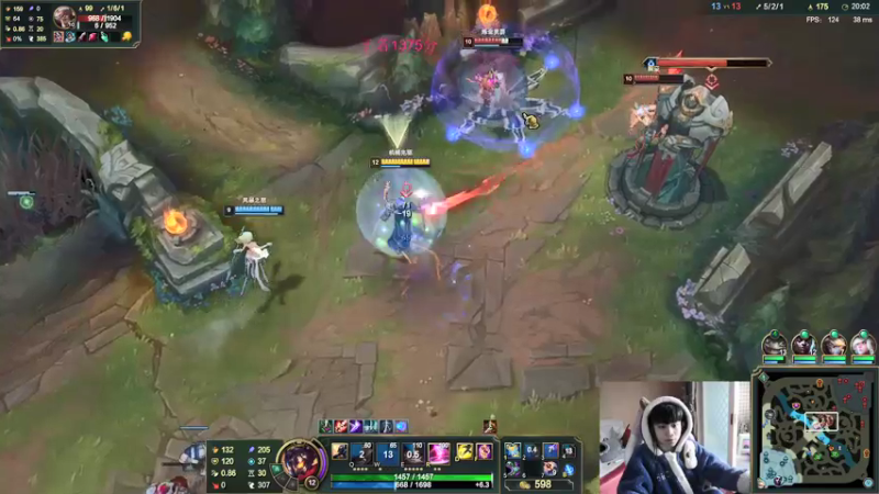 【2022-02-18 15点场】自宇666：世一佐峡谷1400分教学！