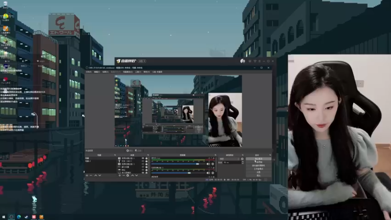 【2022-02-20 17点场】她打了个嗝儿：大声的不要，悄悄的开播~