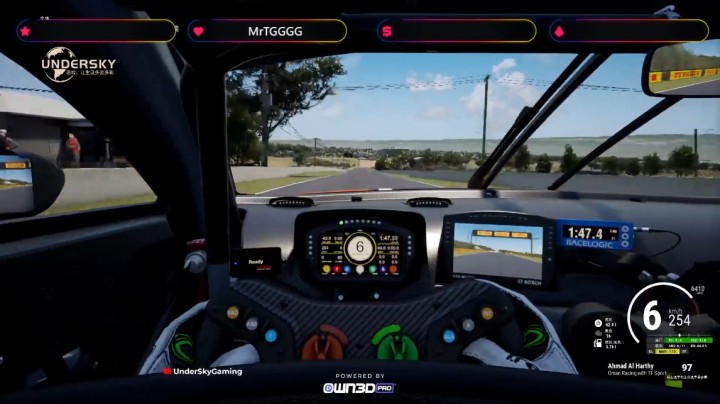 《神力科莎》全景山赛道阿斯顿马丁 V8 vantage GT3