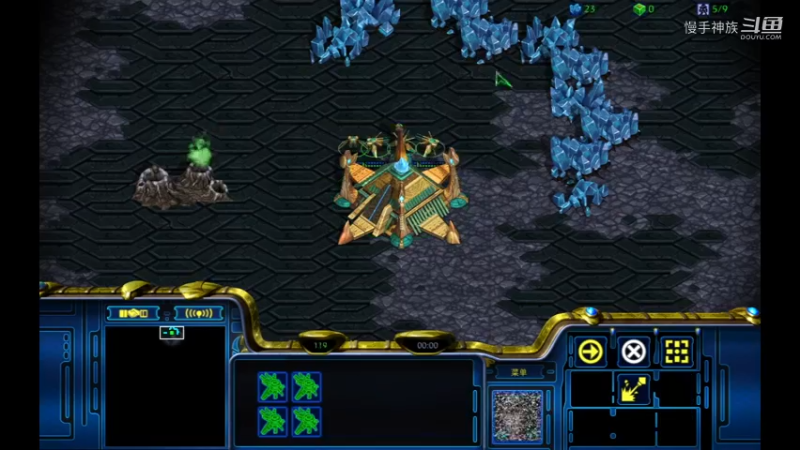pvp慢手神族星际争霸日常游戏视频2022-02-22