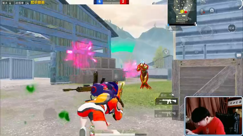 【2022-02-23 16点场】Dy合群：【王牌1V4】武林大师秘籍！
