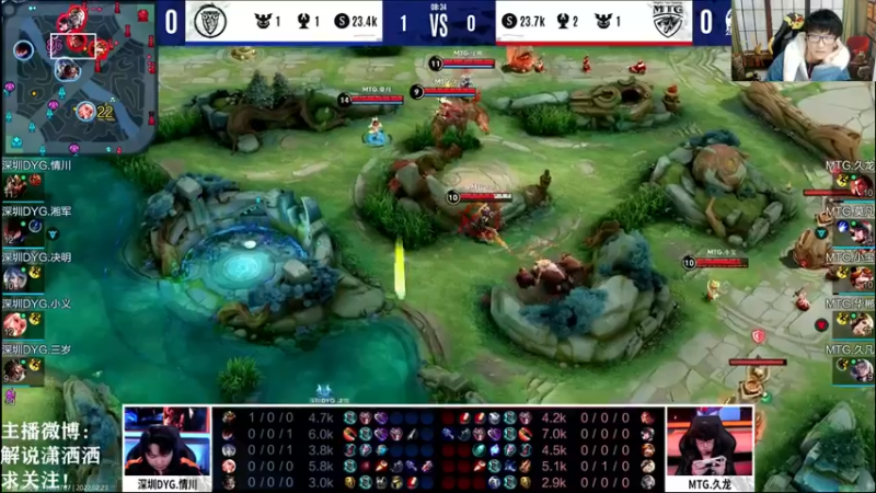 【2022-02-23 16点场】解说潇洒：MTG  VS  DYG