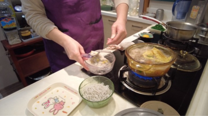 新的方子做虾滑 虾滑蛋饺汤
