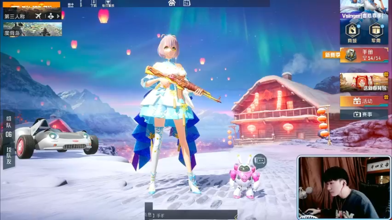 【2022-02-24 10点场】Dy合群：【王牌1V4】第一武林高手！