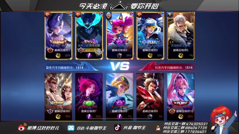 【2022-02-25 20点场】伽罗王丶：长夜将至！！