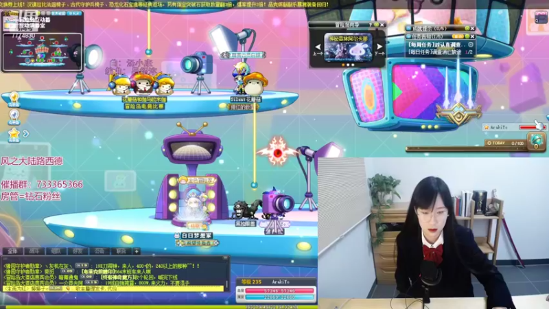 【2022-02-24 21点场】可青cola：【可青】一起来玩冒险岛吧