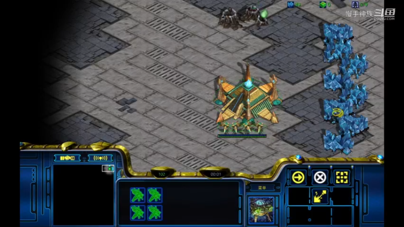 pvp慢手神族星际争霸日常游戏视频2022-02-25