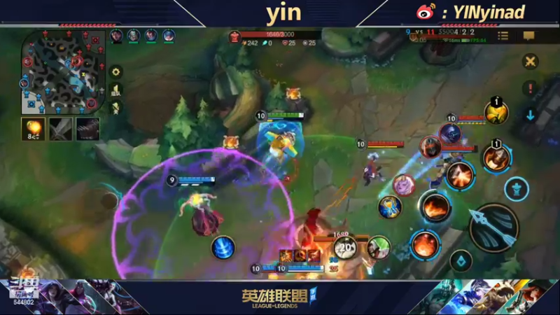 【2022-02-25 11点场】yin小哥：世界第一卡莎 Q区千分王者