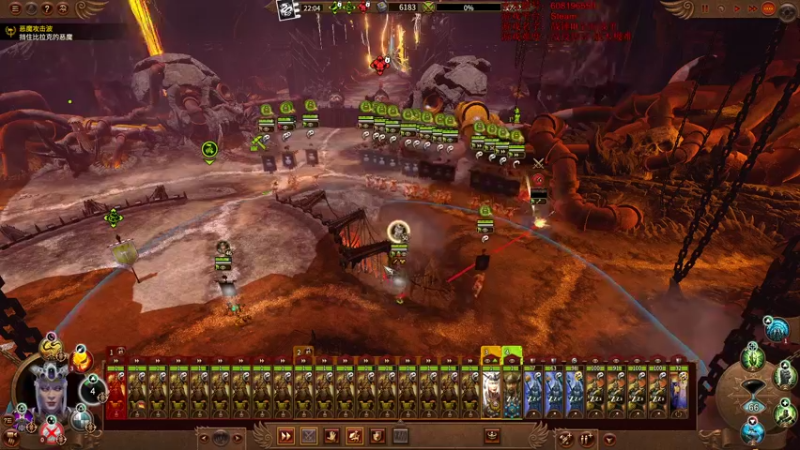 【2022-02-25 15点场】鱼的眼泪水知道：血祭血神颅献颅座【战锤Ⅲ全面战争】