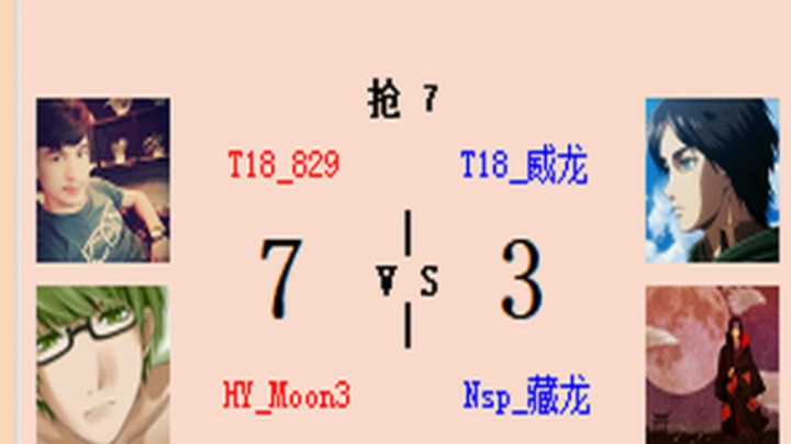 红警2原版擂台竞技场 第5季 超级兄弟 vs 威龙&85 2v2（1）