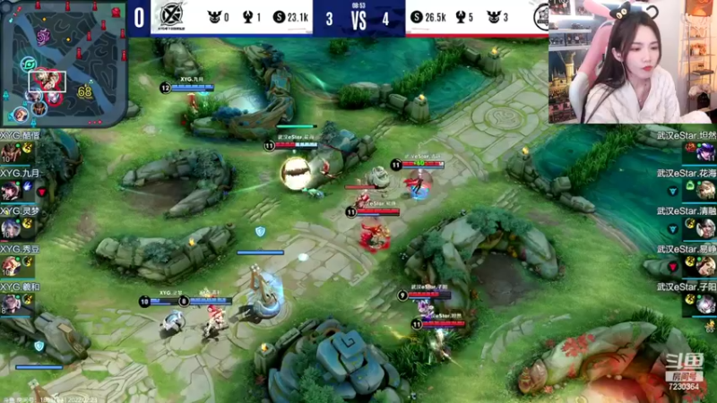 【2022-02-23 21点场】是小鹿哇：比赛：XYG vs eStar