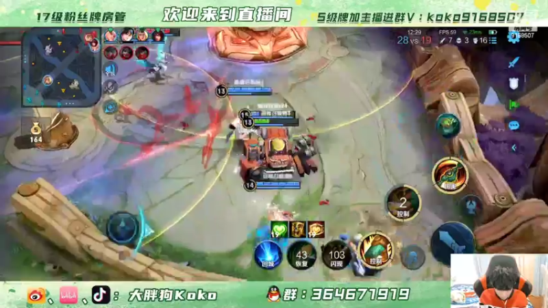 【2022-02-26 22点场】大胖狗koko：3天一个国服