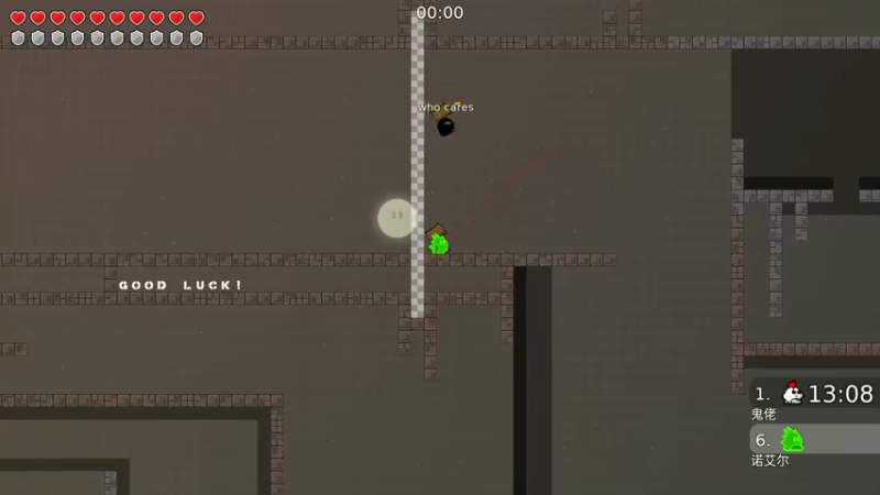 DDraceNetwork，Monster中阶13星图分身通关