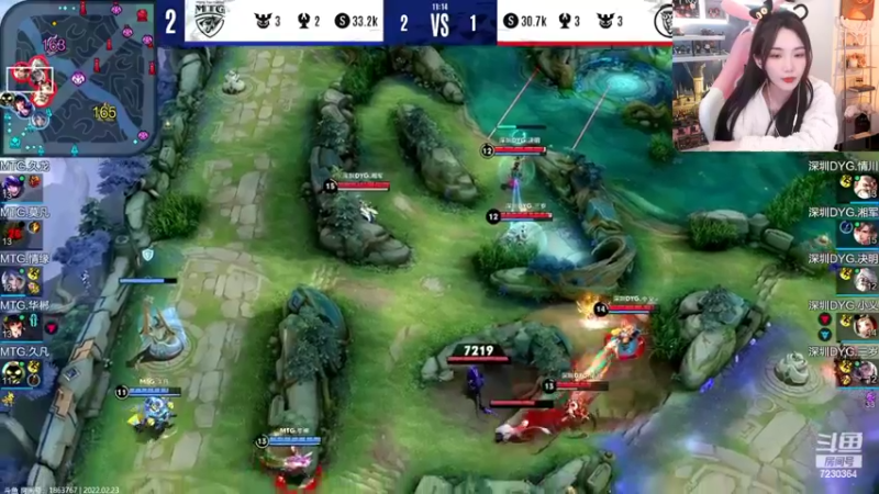 【2022-02-23 19点场】是小鹿哇：比赛：XYG vs eStar