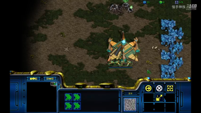 pvp斗魂慢手神族星际争霸日常游戏视频2022-03-12