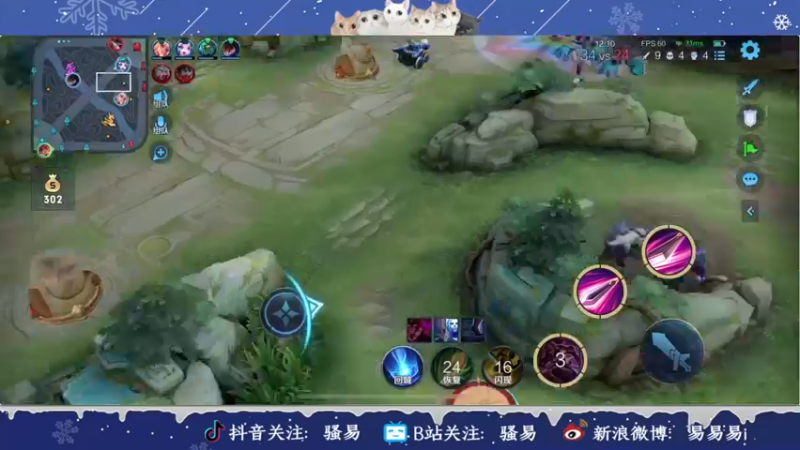 【2022-02-28 02点场】骚易丶：月底大号巅峰赛花木兰猫猫