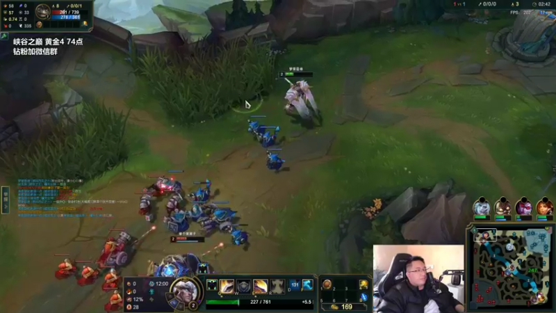 【2022-02-28 12点场】店长盖伦：直播 盖伦冲峡谷