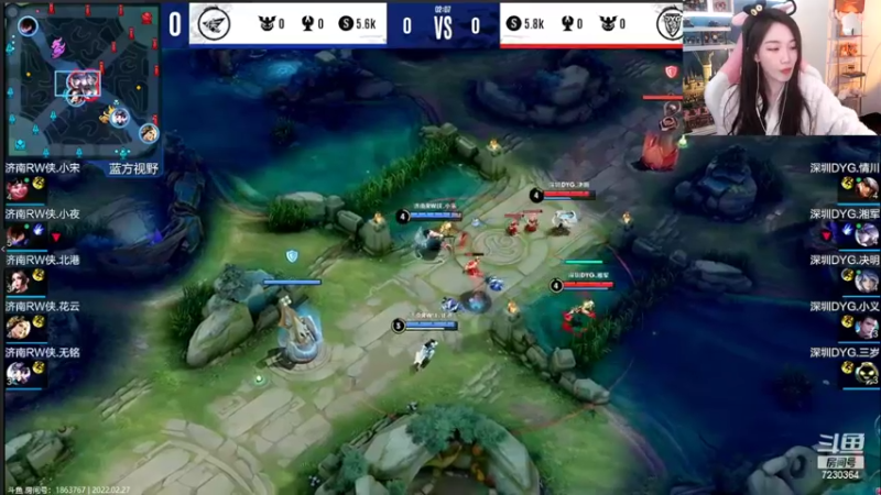 【2022-02-27 17点场】是小鹿哇：比赛：TTG vs GK
