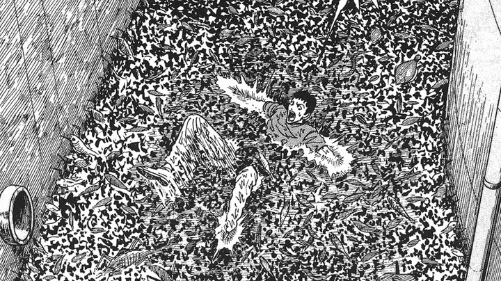 恐怖大师伊藤润二《鱼》第10-12话：死亡袭来