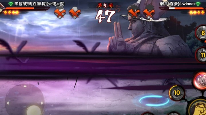 火影忍者秋风，全随机，对面：白面具被禁了还能选？有挂！