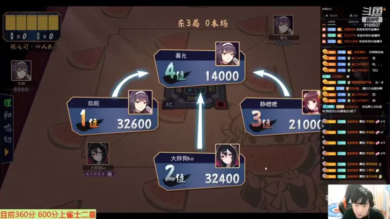 【2022-03-02 03点场】大胖狗koko：不上雀二 不下波