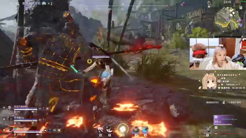 【2022-03-01 23点场】喵七七030：露脸 18岁笨蛋之烟火实况