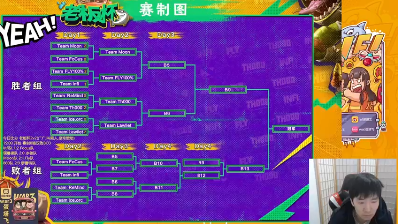 【2022-03-03 18点场】Infi小王：【直播】18:00开播 晚点老板杯