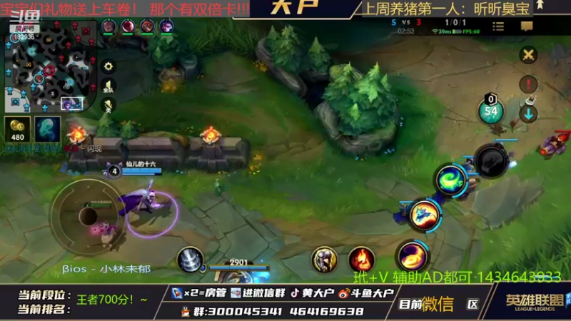 【2022-03-01 15点场】大户呀：无敌猫咪！在线冲万分 王者局！