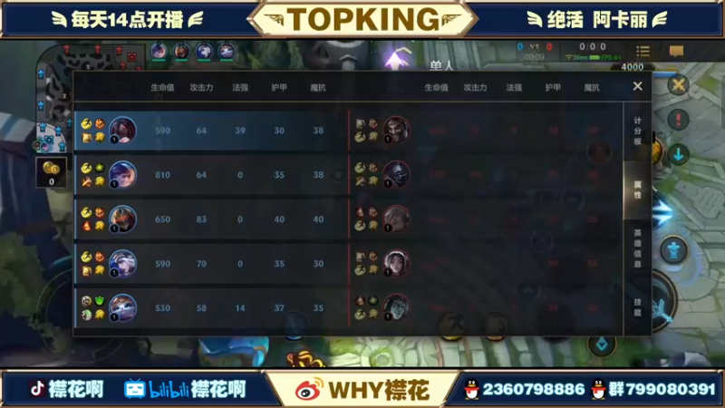 【2022-03-02 22点场】襟花啊：国一阿卡丽带粉把把五杀四杀