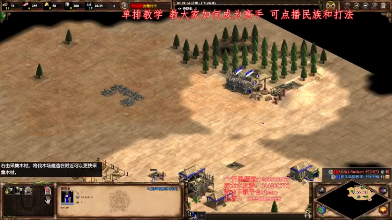 【2022-03-04 20点场】帝国时代肥龙大师：帝国时代2：单排教学  教你提高进步