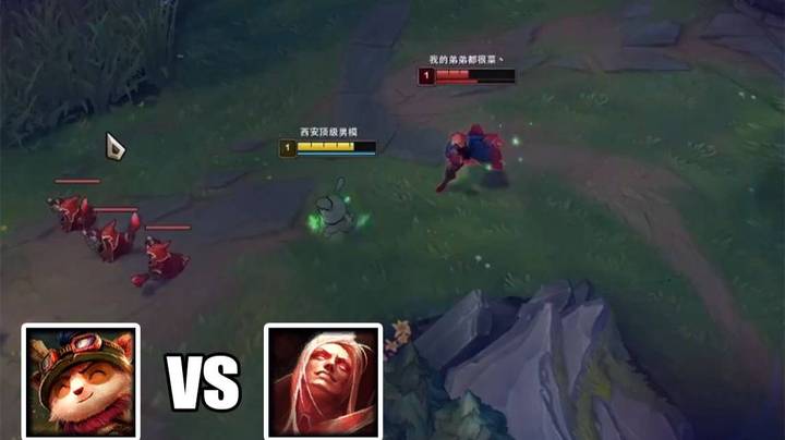 恶霸提莫：都说了一万遍了提莫百分之一万的克制剑魔怎么还有人不信啊