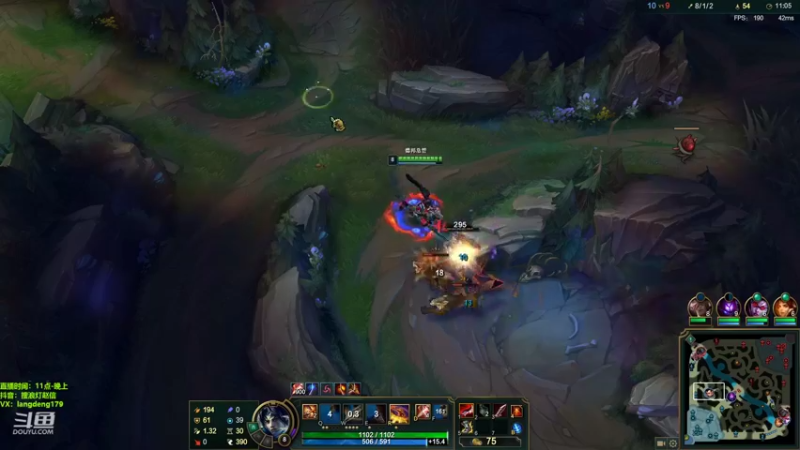 【2022-03-05 12点场】浪灯丶：全能赵信，1V5出装思路教学