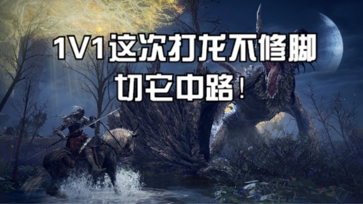 BOSS龙王普拉顿桑克斯—1V1这次不修脚，切它中路