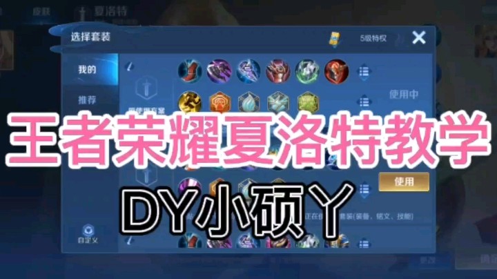 DY小硕丫教你玩夏洛特