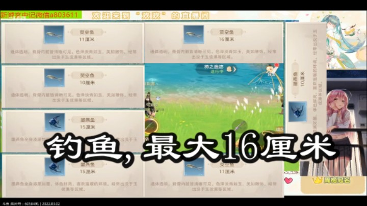 玄中记,萌宠CP,钓鱼,16厘米