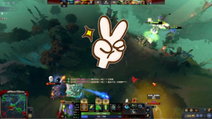美滋滋【DOTA2】牛健子983的中路毒龙面对中单敌法终于终结六连败躺赢时刻