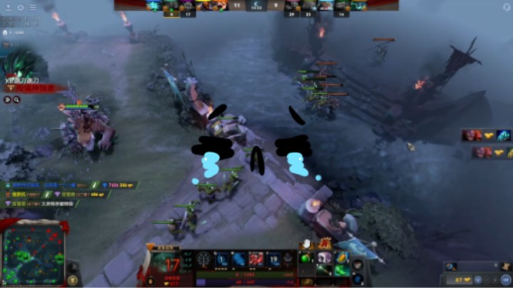 惨兮兮【DOTA2】牛健子983的四号位发条迷茫惨败时刻