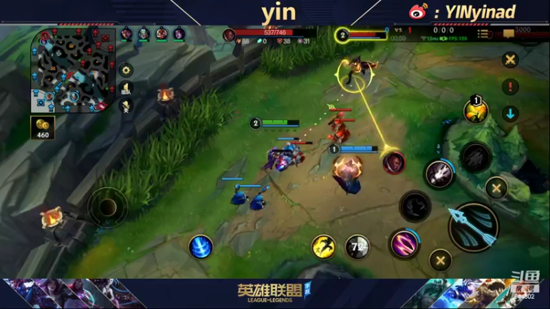 【2022-03-09 15点场】yin小哥：第一卡莎 Q区千分王者